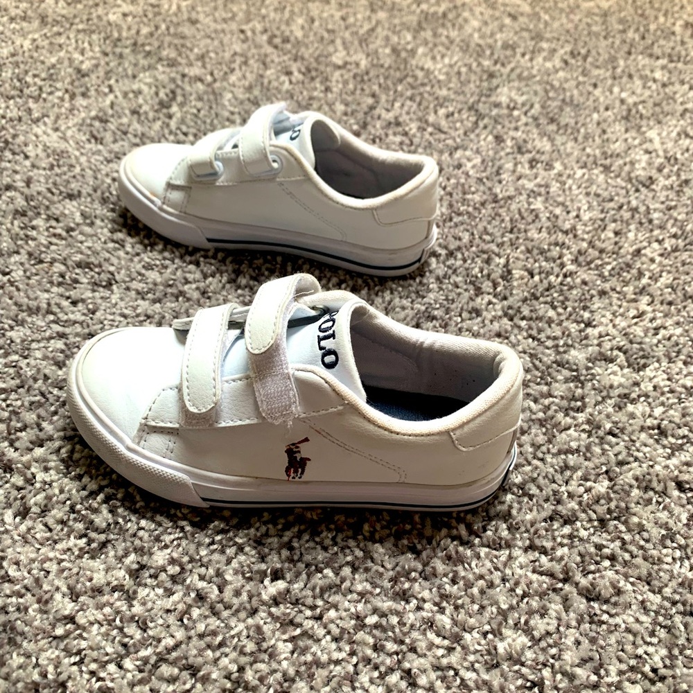 White sneakers